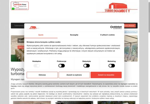 Wypożyczalnia Eventowa Turbonamioty Jakub Jankowski